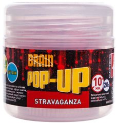 Бойлы Brain Pop-Up F1 Stravaganza (клубника с икрой) 12mm 15g (1858-04-60)