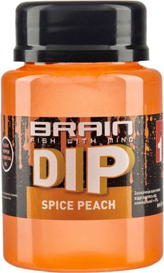 Дип для бойлов Brain F1 Spice Peach (персик/специи) 100ml (1858-04-20)
