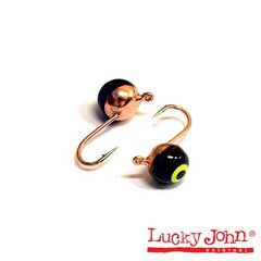 Блешня вольфрамова Lucky John Куля з петелькою та вічком 3мм. 0.3г / 5 шт (2830-1C)
