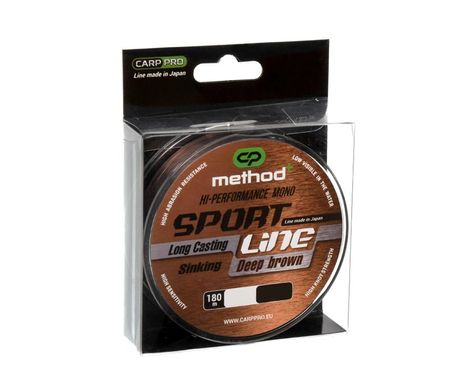 Волосінь Carp Pro Sport Line Method+ 180м 0.235мм (CP4616-0235)