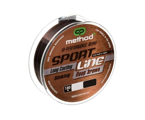 Волосінь Carp Pro Sport Line Method+ 180м 0.235мм (CP4616-0235)