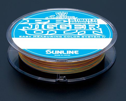 Шнур Sunline PE-Jigger ULT 200м (multicolor) #1.5/0.205мм 25lb/11.0кг (1658-10-36)