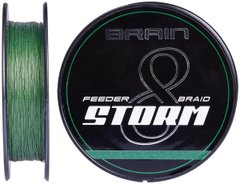 Шнур Brain Storm 8X (green) 150м 0.16мм 25lb/11.1кг (1858-51-73)