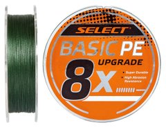 Шнур Select Basic PE 8x 150м (темн-зел.) #1.5/0.18мм 22lb/10кг (1870-31-36)