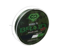 Шок-лидер Carp Pro Shock Braid PE X8 0.16мм 25м Dark Green (CP1625-8-25)