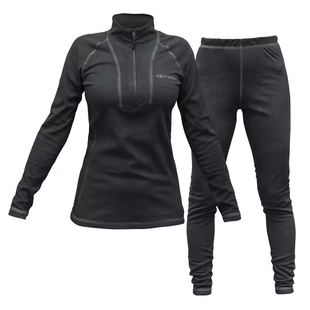 Термобілизна жіноча Viverra Soft Warm ZIP Black XS (РБ-2230157)