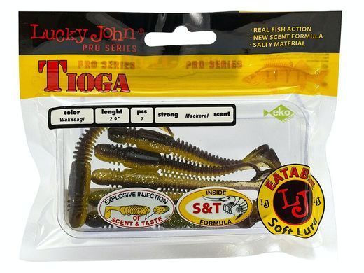 Силікон Lucky John Tioga 2.9"/T36 (140103-T36)