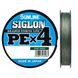 Шнур Sunline Siglon PE х4 300m (темн-зел.) #1.5/0.209mm 25lb/11.0kg (1658-09-48)