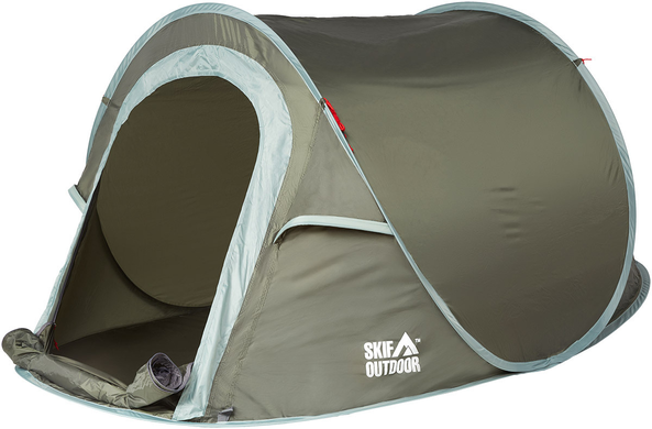 Палатка Skif Outdoor Olvia 2, 235x140x100 см, (2-х местная), ц:green (389-02-43)