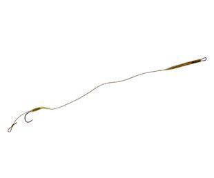 Повідець з гачком і ледаркою Carp Pro WG №6 / 25lb