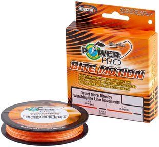 Шнур Power Pro Bite Motion (Orange Black) 150м 0.10мм 11lb/5.0кг (2266-78-67)