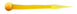 Силікон Lucky John Floating Trout Slug 2.5in (10шт) в формі хробака, плаваюча (колір 154) (140156-L10)