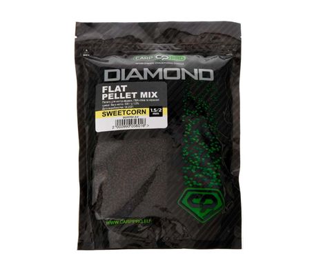 Пеллетс Carp Pro Diamond Flat Pellets Mix 1.5/2 мм Sweetcorn (DCPFPS1.5-2)