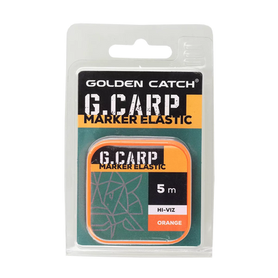 Резина маркерная Golden Catch G.Carp Marker Elastic 5м Orange (1665446)