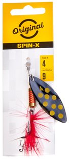 Блешня оберталка з борідкою Lucky John SPIN X LONG 04 вагою 9 г (колір BF) (LJSL04-BF)