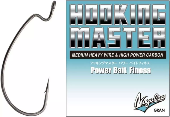 Гачок офсетний Varivas Nogales Hooking MasterPower Bait Finess hooks, #2 (РБ-647642)