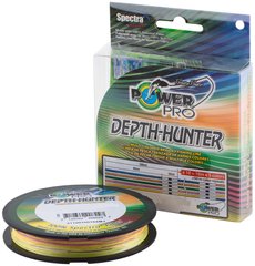 Шнур Power Pro Depth-Hunter (Multi Color) 1600м 0.19мм 28.6lb/13.0кг (2266-78-64)