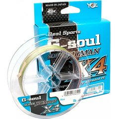 Шнур YGK Super Jig Man X4 (мультиколор) 200м 0.128мм 6кг / 12lb (5545-00-52)