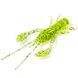 Real Craw 2" (7pcs.), #055 - Chartreuse/Black