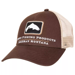 Кепка Simms Trout Icon Trucker Mahogany / (2185839 / 12226-901-00)