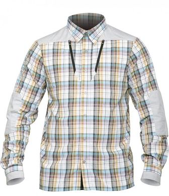 Рубашка c длинным рукавом Norfin Summer Long Sleeve мужская S Серый\Бежевый (653001-S)