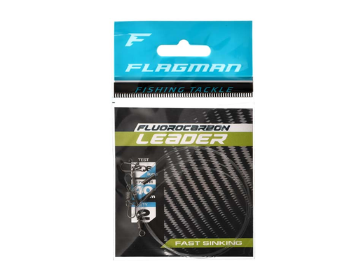 Поводок Flagman Fluorocarbon Leader 0.55мм 40см 12.6кг / 2шт (FF55126-40)