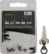 Винт для бойлов Brain Bait Screw 10mm (10 шт/уп) Clear SGXA-09