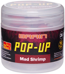 Бойли Brain Pop-Up F1 Mad Shrimp (креветка/спеції) 08mm 20g (1858-02-70)