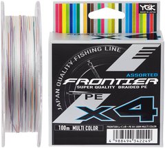Шнур YGK Frontier X4 100m #0.8/0.148mm 8lb/3.6kg (5545-03-26)