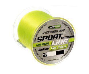 Волосінь CARP PRO Sport Line Fluo Yellow 1000м / 0.265мм (CP2110-0265)