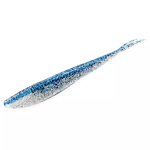 Силикон Lunker City Fin-S Fish 3/BG 10" #25 BLUE ICE / (645868 / 12503)