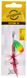 Блешня оберталка з борідкою Lucky John SPIN X ROUND 01 вагою 3,5 г (колір FT) (LJSR01-FT)