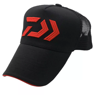 Кепка Daiwa Logo Mesh Cap Black / (2180678 / РБ-2180678)