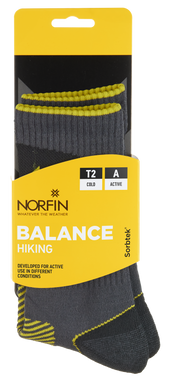 Носки Norfin T2A BALANCE HIKING CREW р.M (39-41)