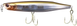 1792-02-10 Воблер OSP Bent Minnow 106F 106mm 10.0g H22 (0.0-0.5m)