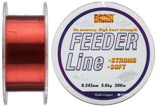 Леска Brain Feeder 300 m 0.185 mm #1.2. 2.9 kg. 6.4 lb (1858-70-01)
