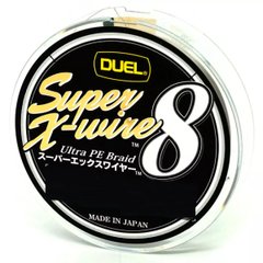 Шнур Duel Super X-Wire 8 150m 0.13mm 5.8kg Silver #0.6 (H3597-S / 714576)