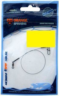 Повідець Ukrspin Orange Spin 35см 23кг(50lb)/0.5мм (1590-03-89)