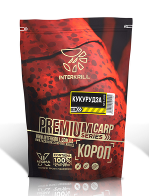 Премиум Прикормка Interkrill Карп-Кукуруза, 1 кг (NFS-008)