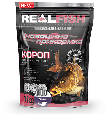 Прикормка Real Fish Короп (Слива) 1кг (RF-903)