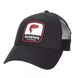 Кепка Simms Bass Patch Trucker Black / (2174200 / 12212-001-00)