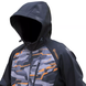 Куртка Viverra Softshell Infinity Hoody Black Camo Orange M (РБ-2239058)