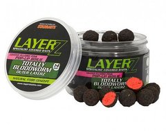 Бойли Starbaits LayerZ Pop-Up Totally Bloodworm Fluoro Pink 14mm 60g (32-26-95)