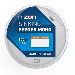 Леска Daiwa N`Zon Sinking Feeder Mono Brown 300m 1.69kg 0.16mm (12405-016 / 2234135)