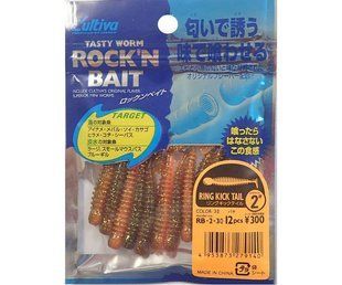 82930-30 Виброхвост Owner 82930 Ring Kick Tail 3' #30
