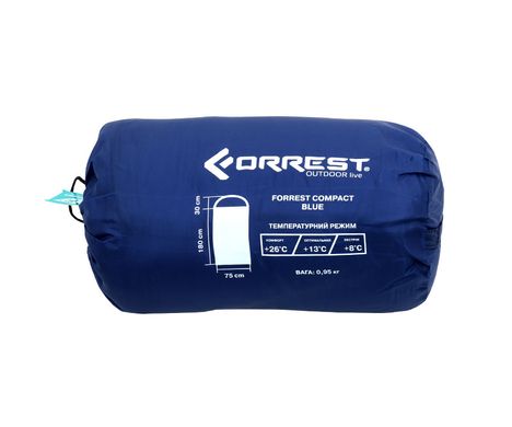 Спальный мешок Forrest Compact Blue (FCB-01)