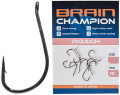 Крючок Brain Champion Roach #12 (10 шт/уп) (1858-54-68)