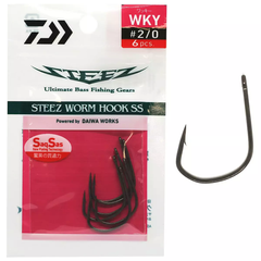 Гачки для дроп шота Daiwa Steez Worm Hook SS Wacky #2/0 (07310062)