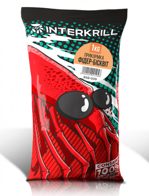 Прикормка Interkrill Фідер-Бісквіт, 1 кг (BSB-009)