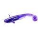10051132 Catfish 2" (10pcs.), #060 - Dark Violet/Peacock & Silver